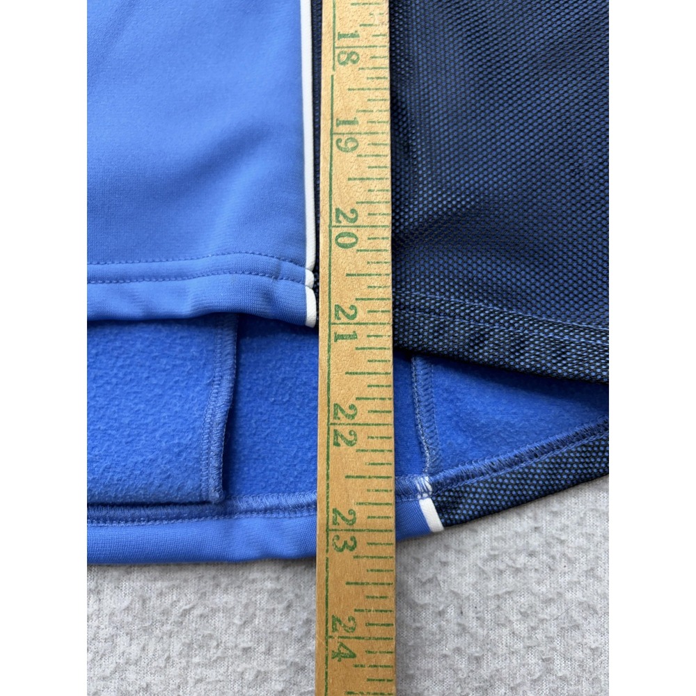 Pearl Izumi Womens Small Blue Black Cycling Jacket Thermal Full Zip Vintage 2000 - Picture 10 of 13